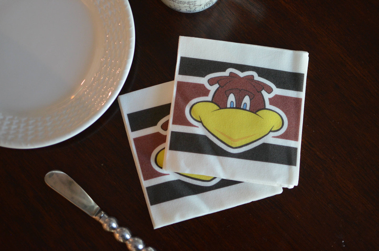 South Carolina Cartoon Football Cocktail Napkins