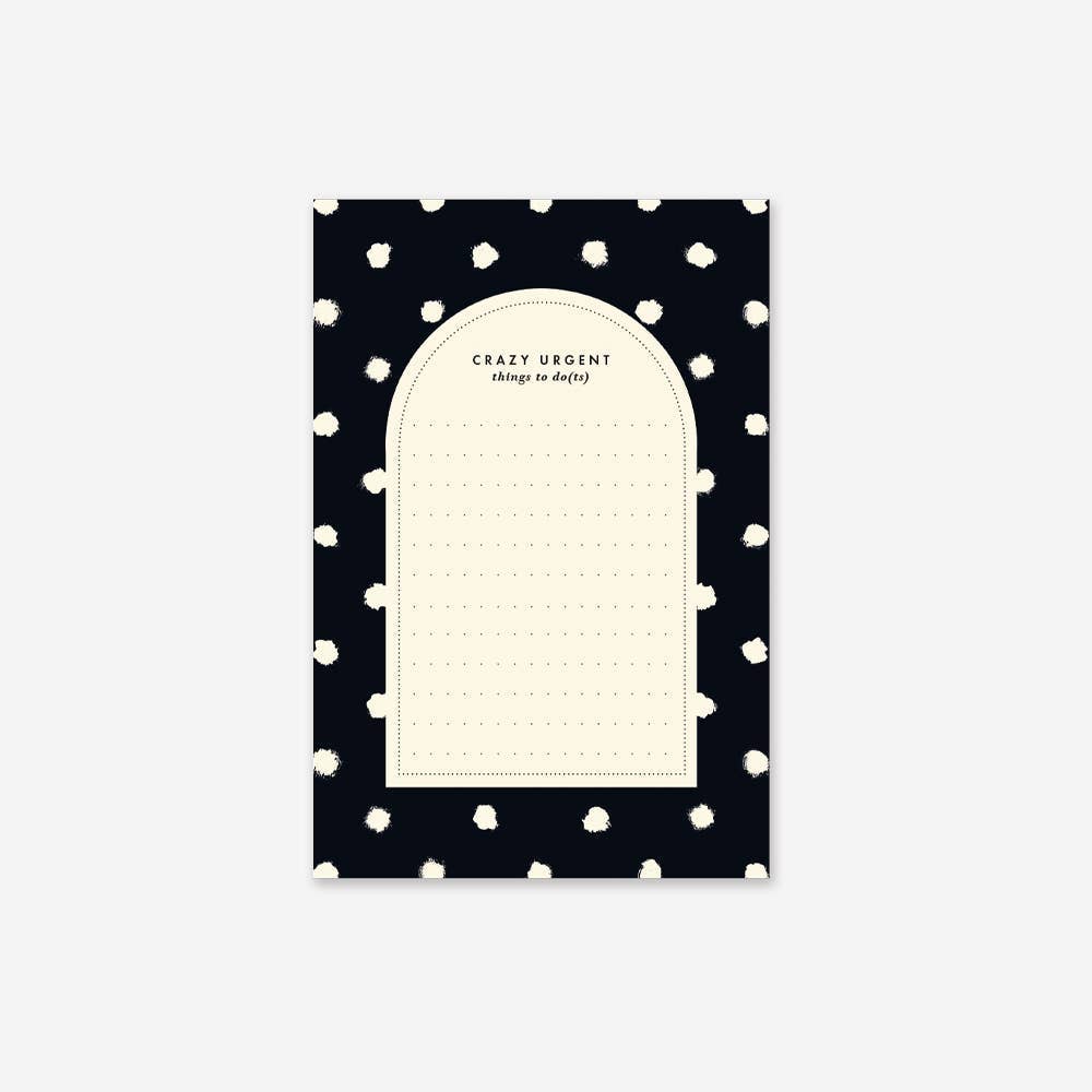 Notepad Painted Dots