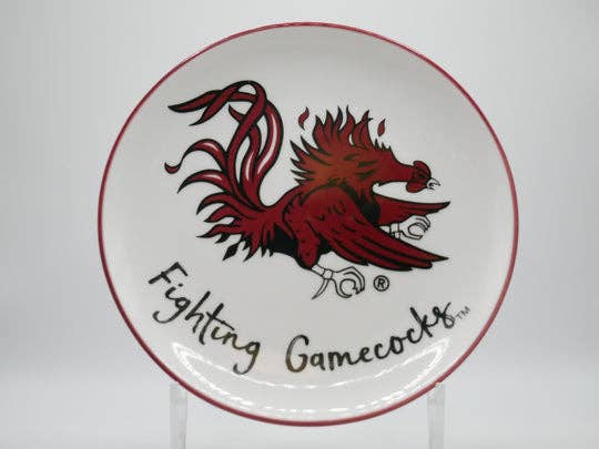 South Carolina Mascot Ceramic Trinket Tray