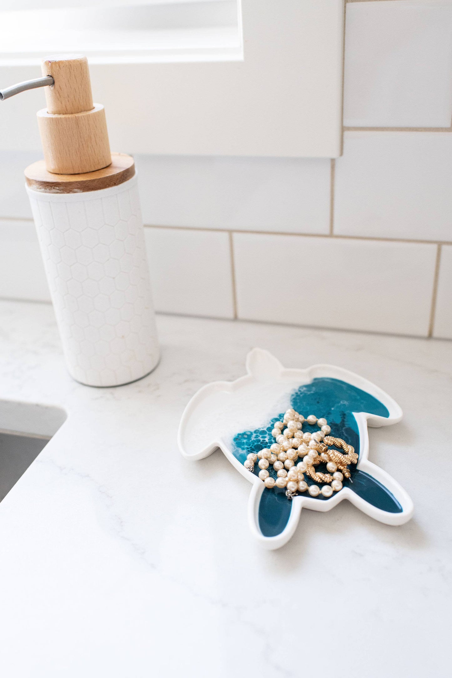 Turtle Shaped Ceramic Tray