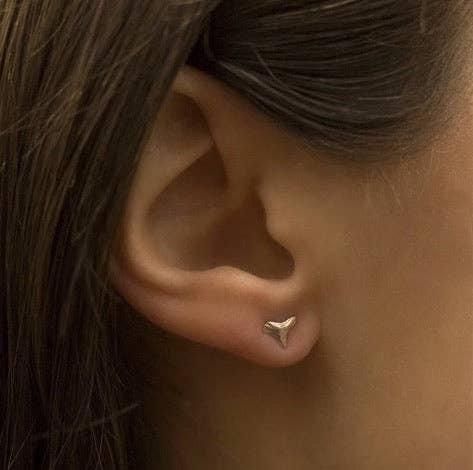 Tiny Shark Studs