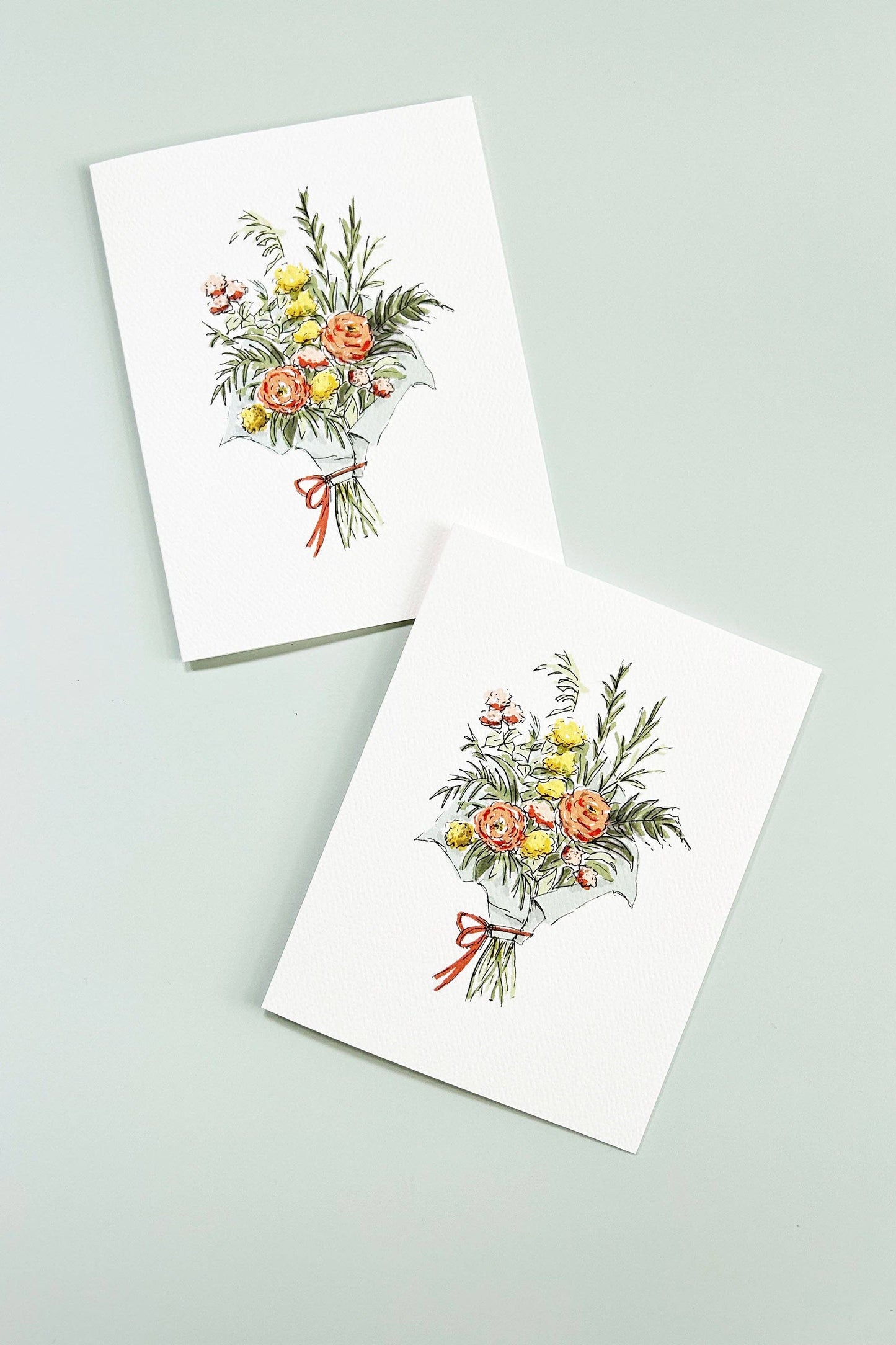 Greeting Card - The Flower Bouquet