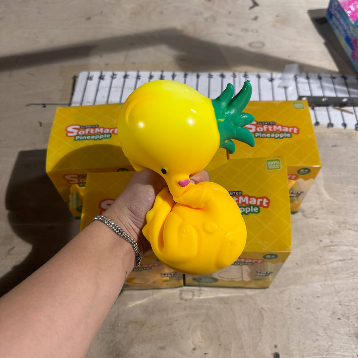 JUMBO Pineapple Bear Squishy