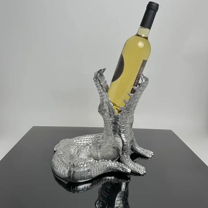 The Alligator Wine Bottle Holder