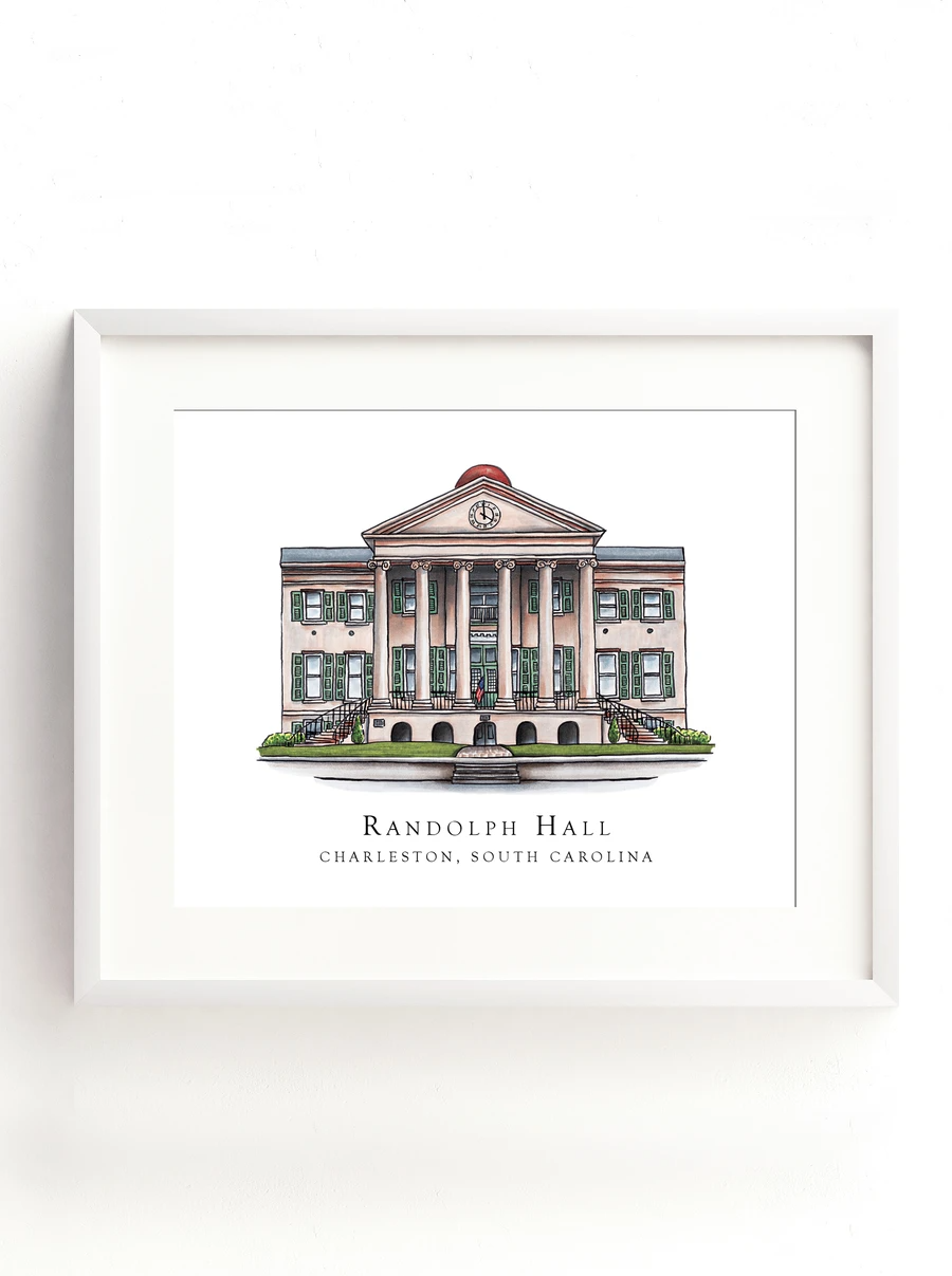 College of Charleston Art Print
