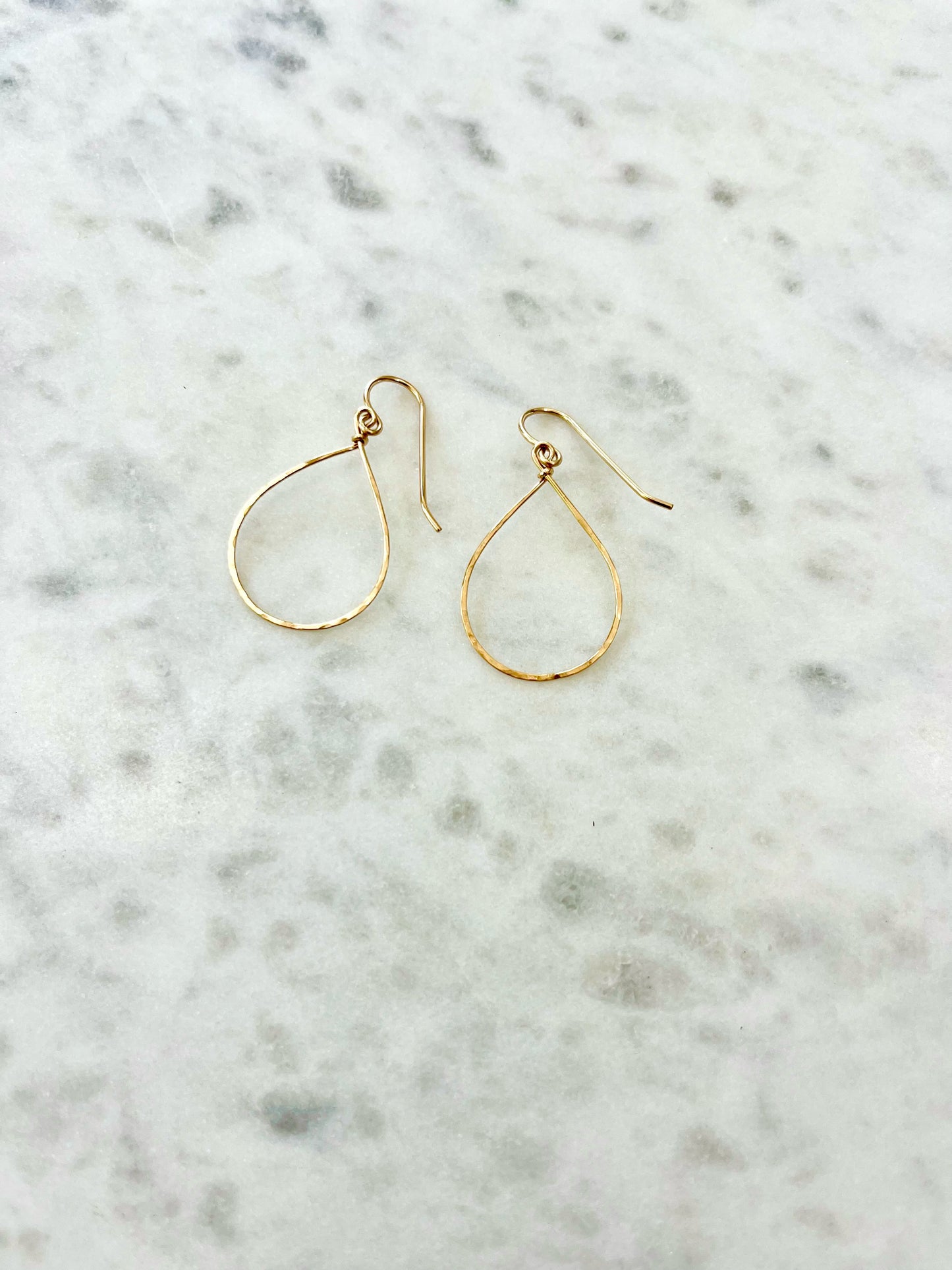 Teardrop earrings
