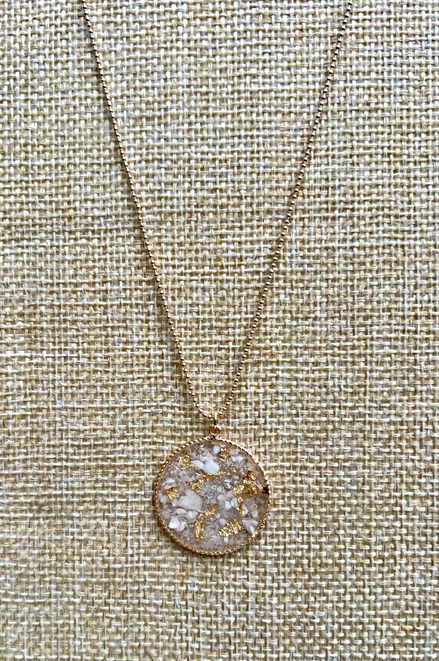 Camille Crushed Shell Necklace