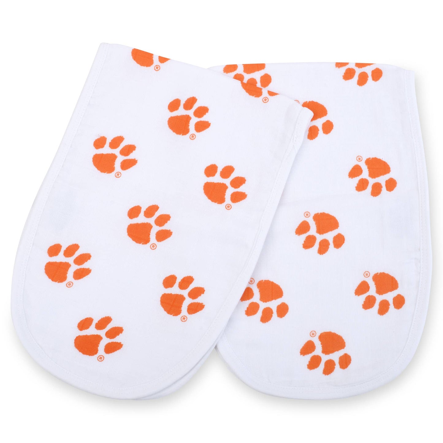 Clemson University Burp Cloth 2-pack