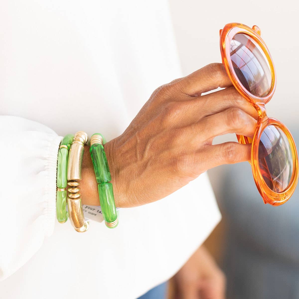 Green Lillian Bracelet