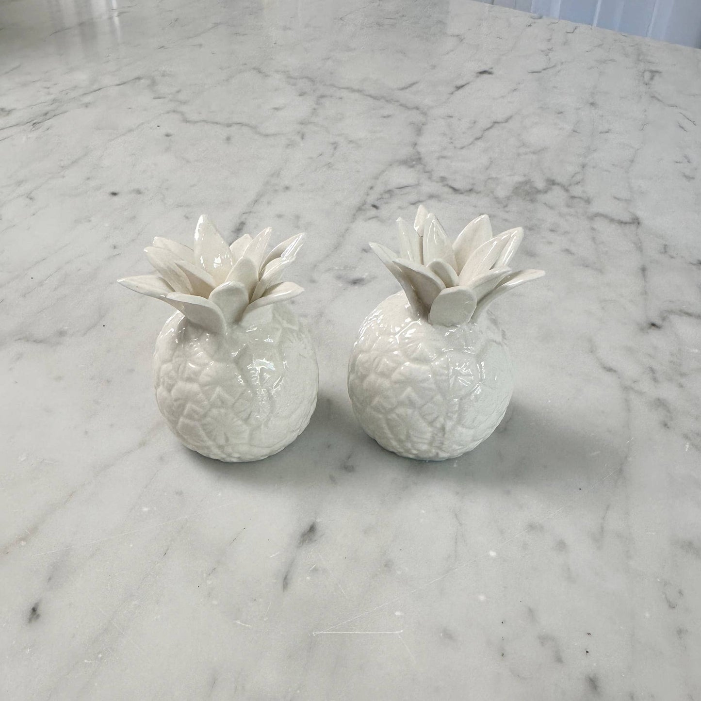 Pineapple Mini Salt and Pepper Shakers, Set of 2