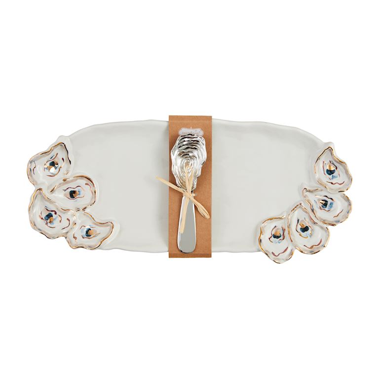 Oyster Tray & Spreader Set
