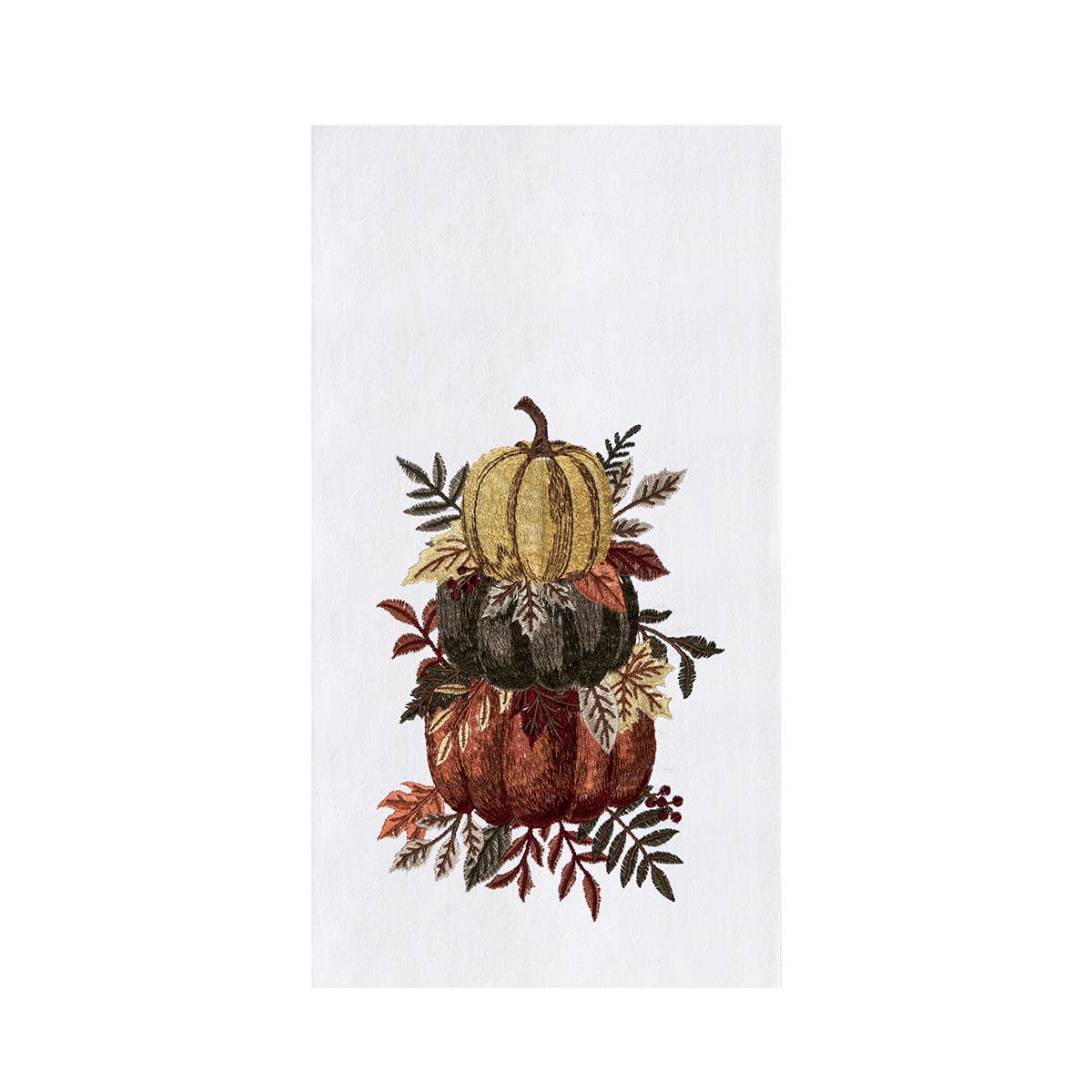 Fall/Harvest Pumpkin Stack Kitchen Towel