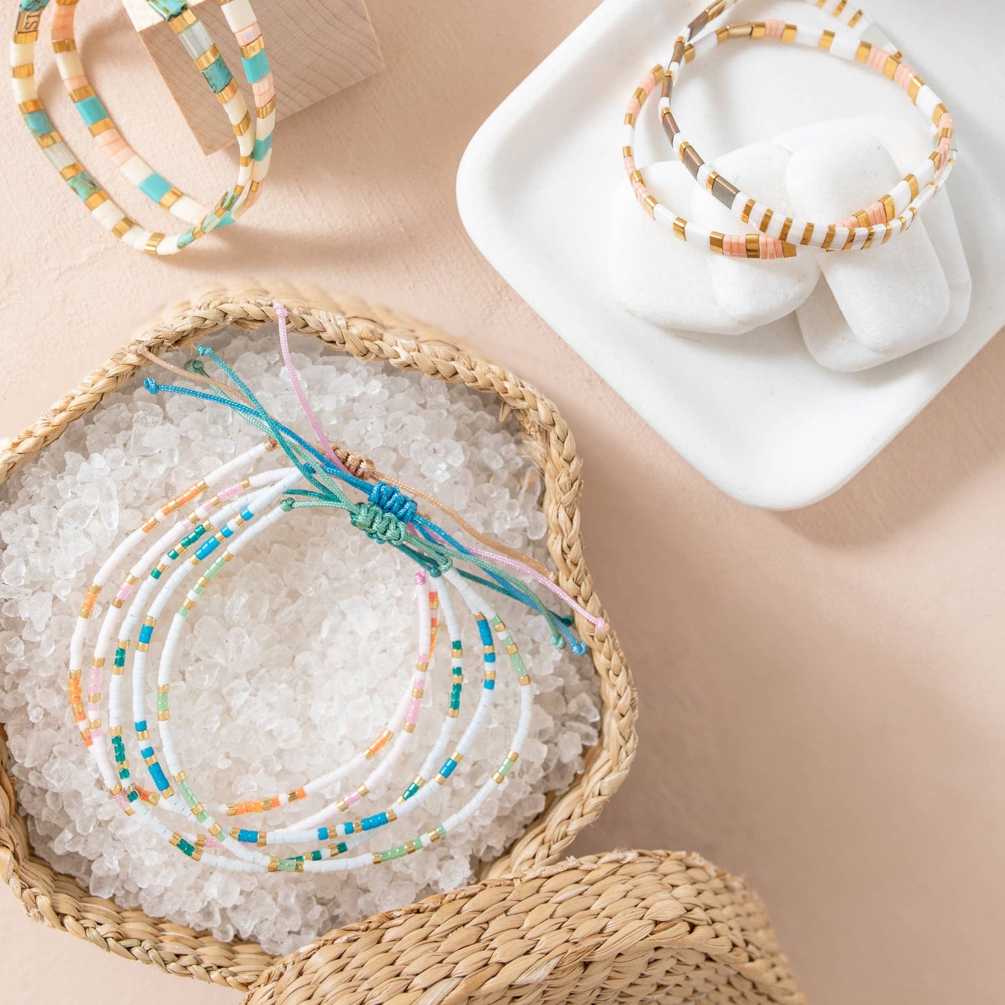 Beaded Adjustable Bracelet