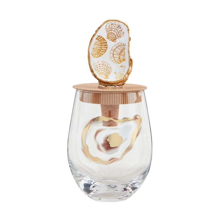 Single Oyster Wine Glass Set