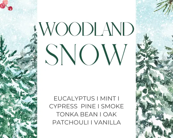 Woodland Snow Lotion Candle