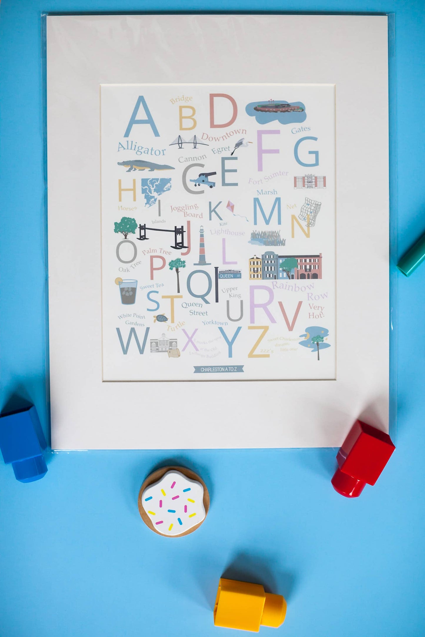 Charleston A to Z Print