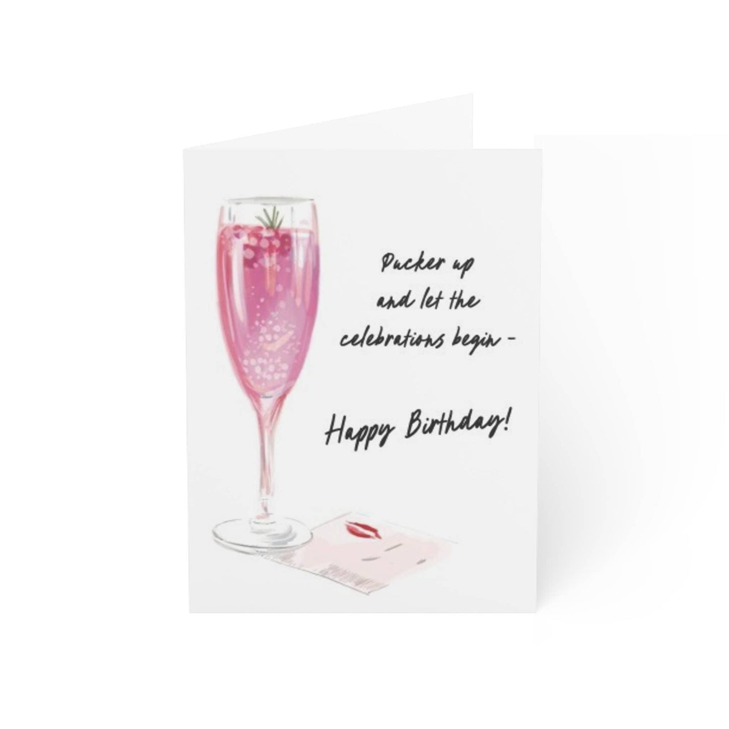 PUCKER UP - Note Card