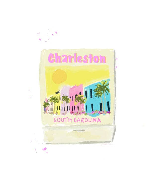 CHARLESTON MATCH - Art Print
