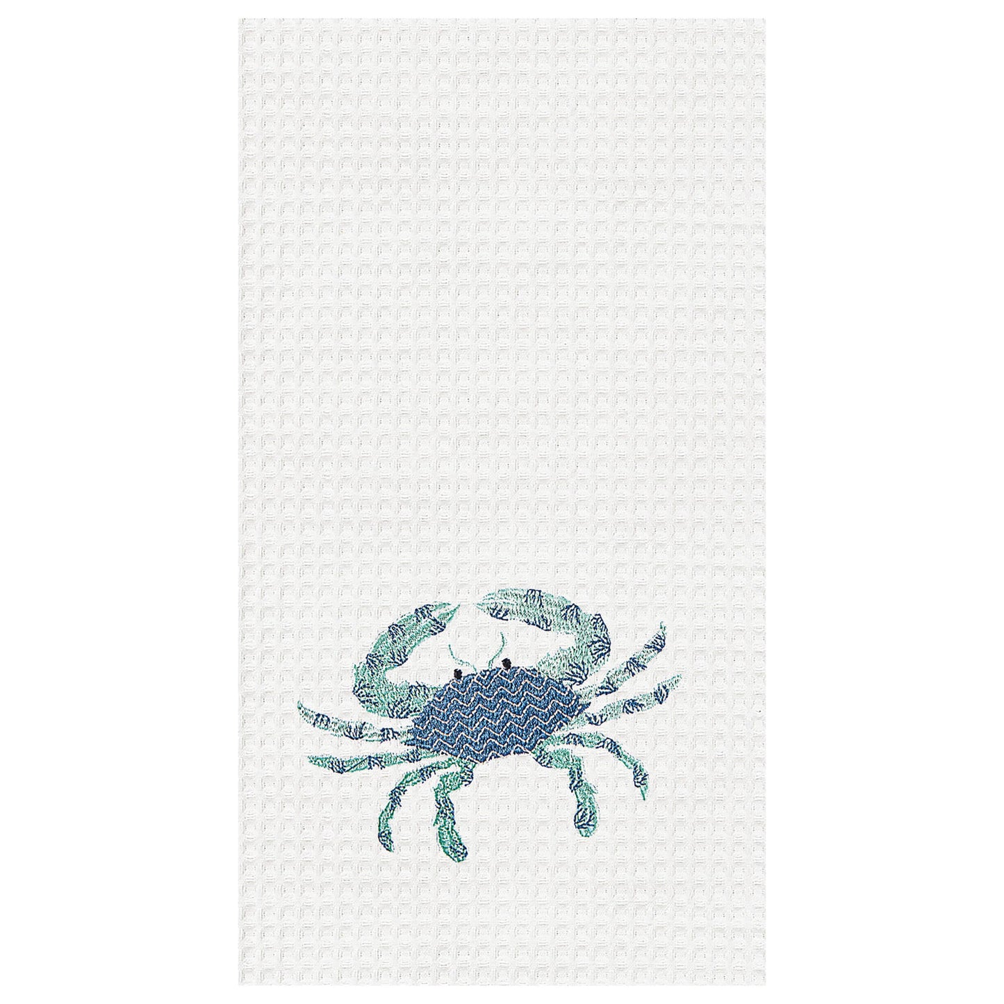 Coastal Crab Kitchen Towel