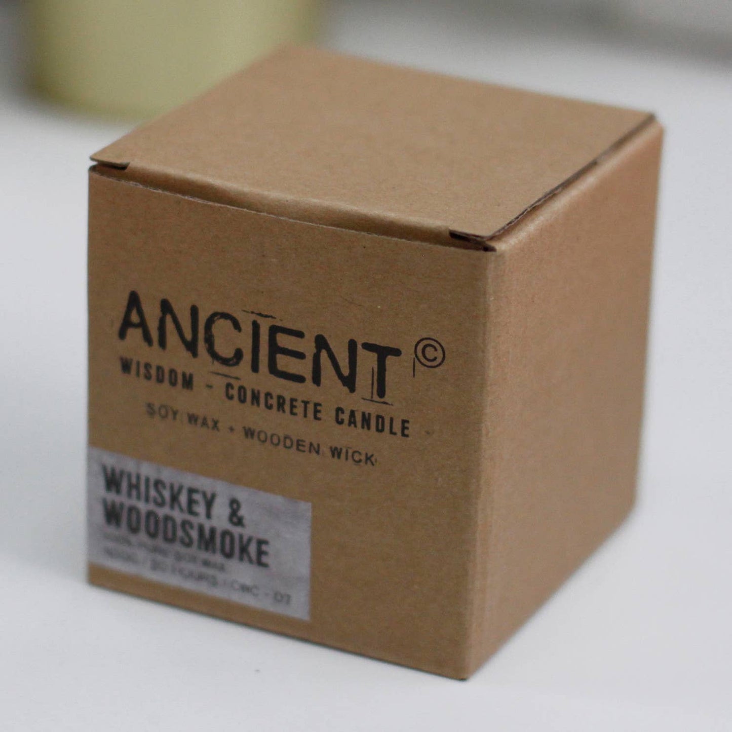 Cement Med Pot - Love - Purple Fig & Casis