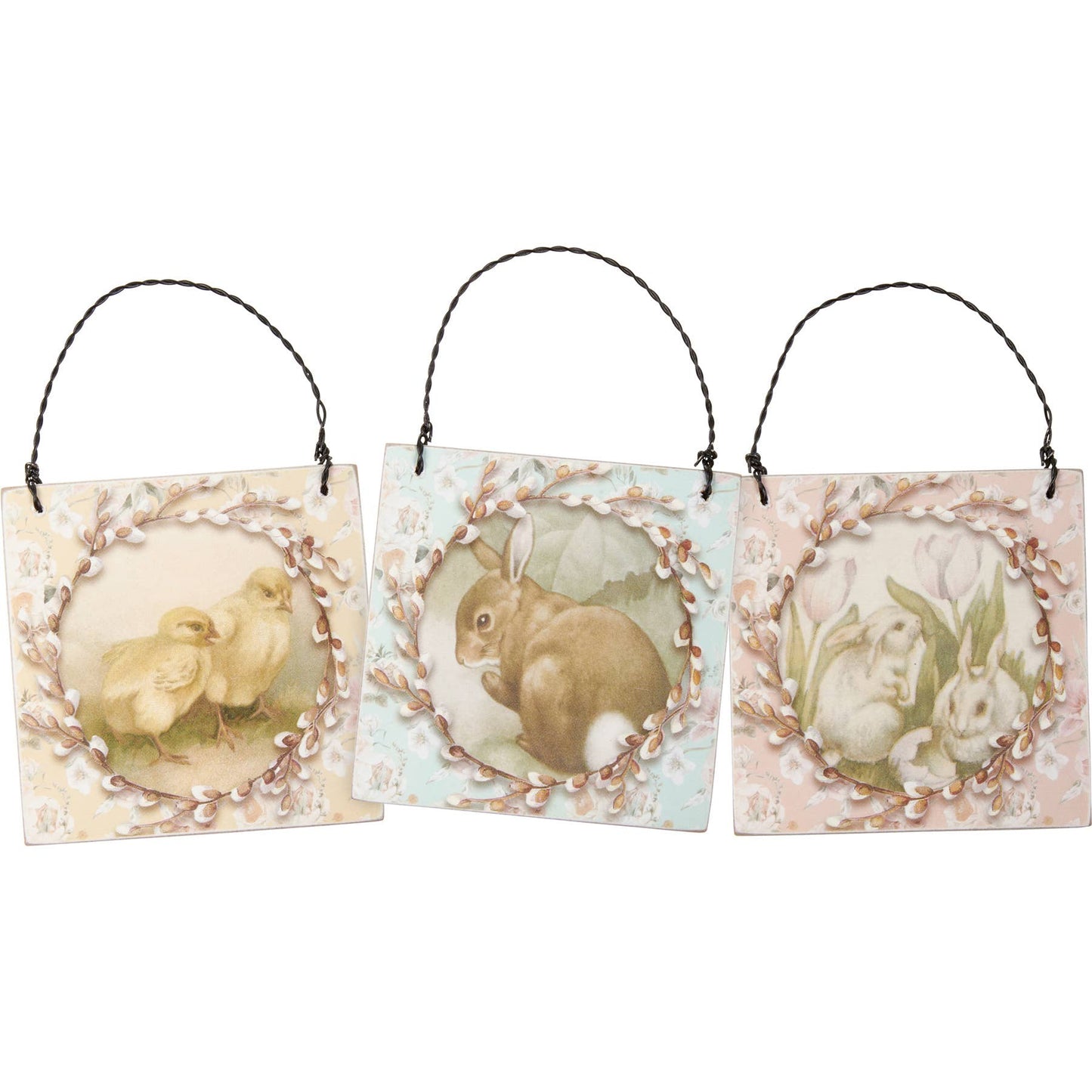 Bunnies And Friends Ornaments