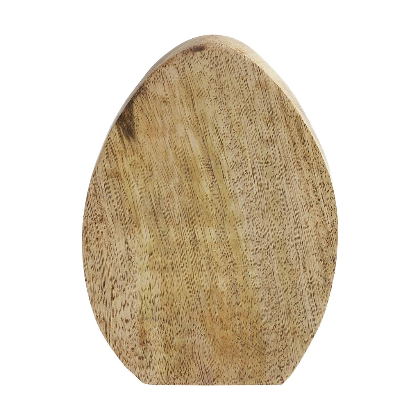 Bunny Hop Wooden Decor Egg Shape