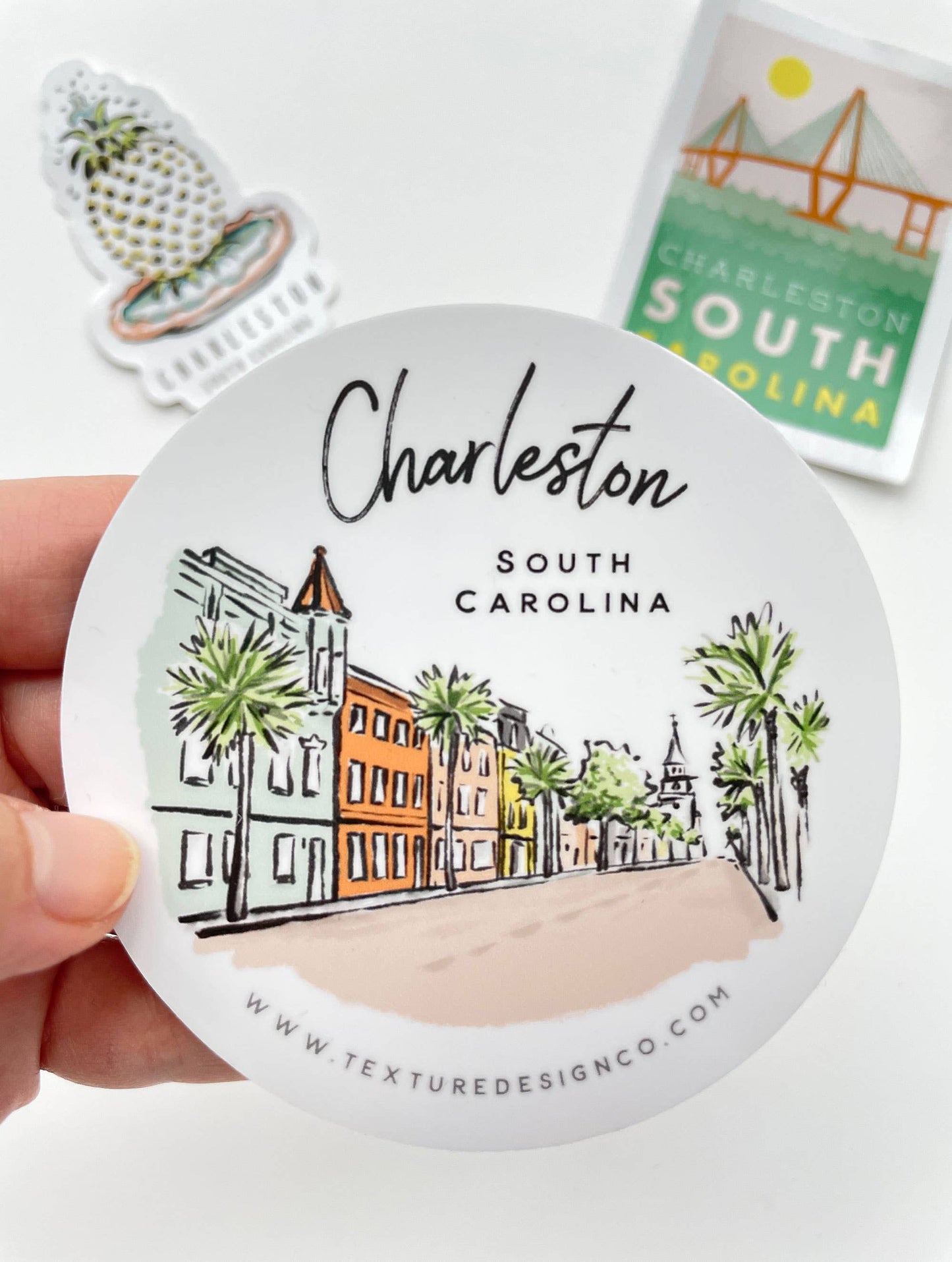 The Charleston Sticker - Sherbet Streets Collection