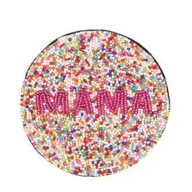 'Mama' Multi Seed Bead Coaster