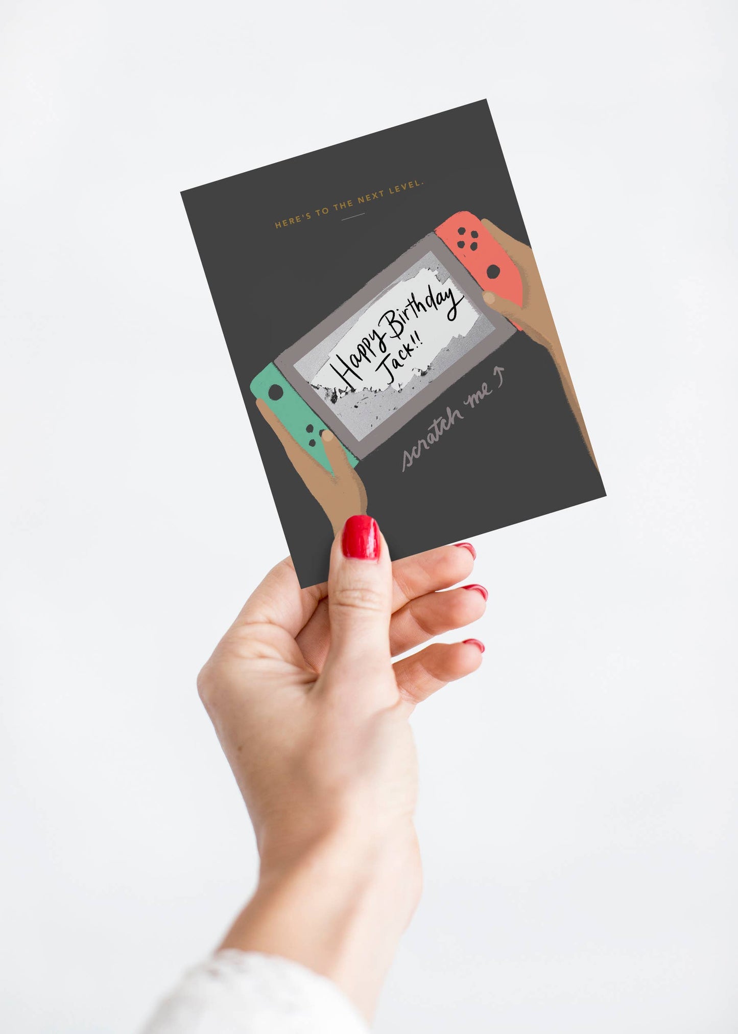 Scratch-off Card - Next Level