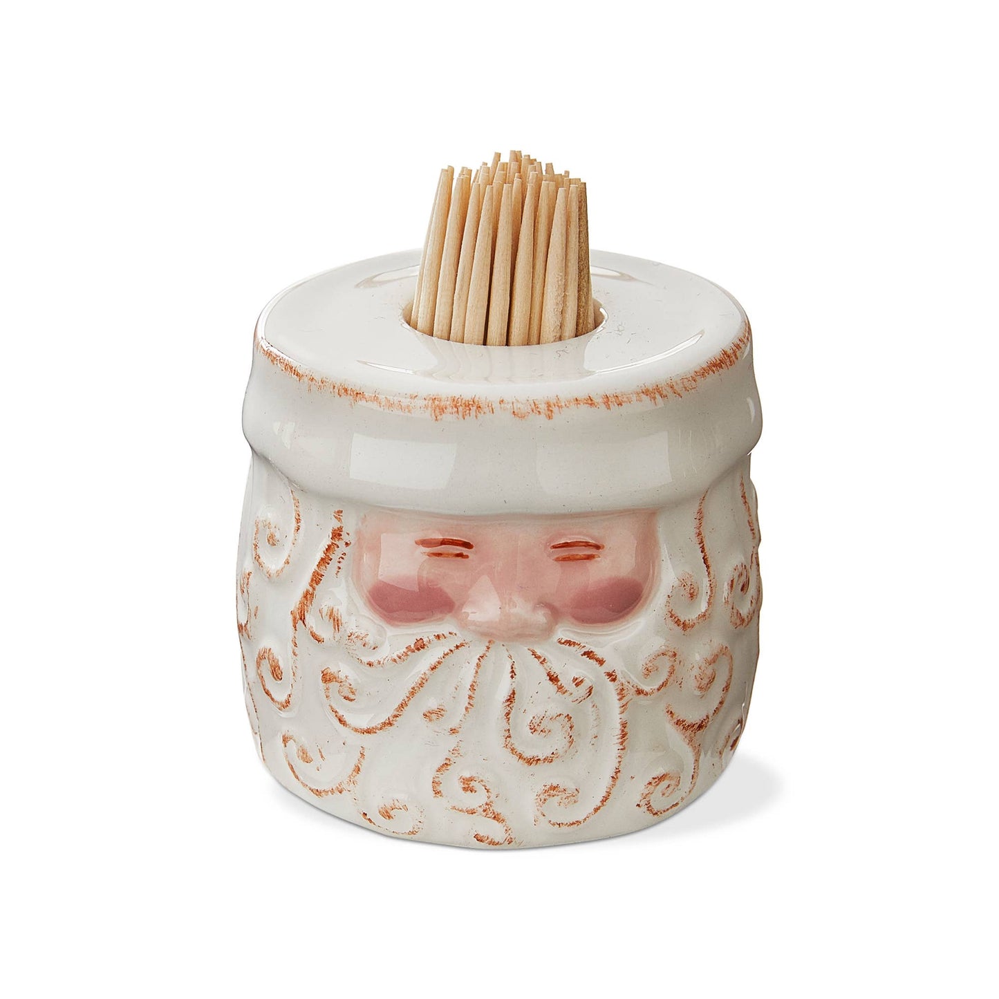 Christmas Santa Toothpick Holder Set