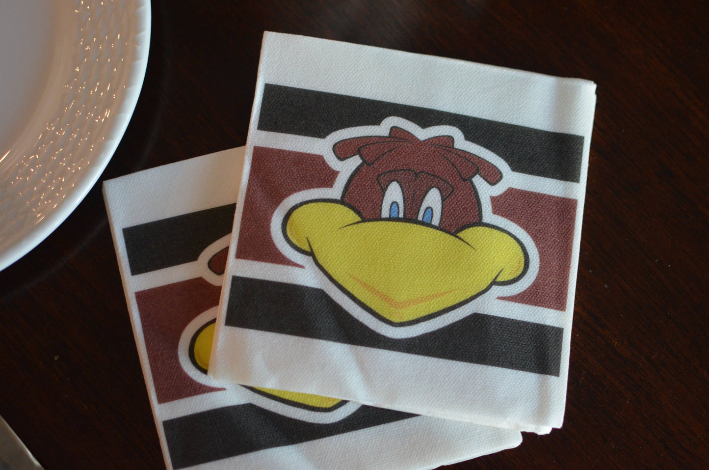 South Carolina Cartoon Football Cocktail Napkins