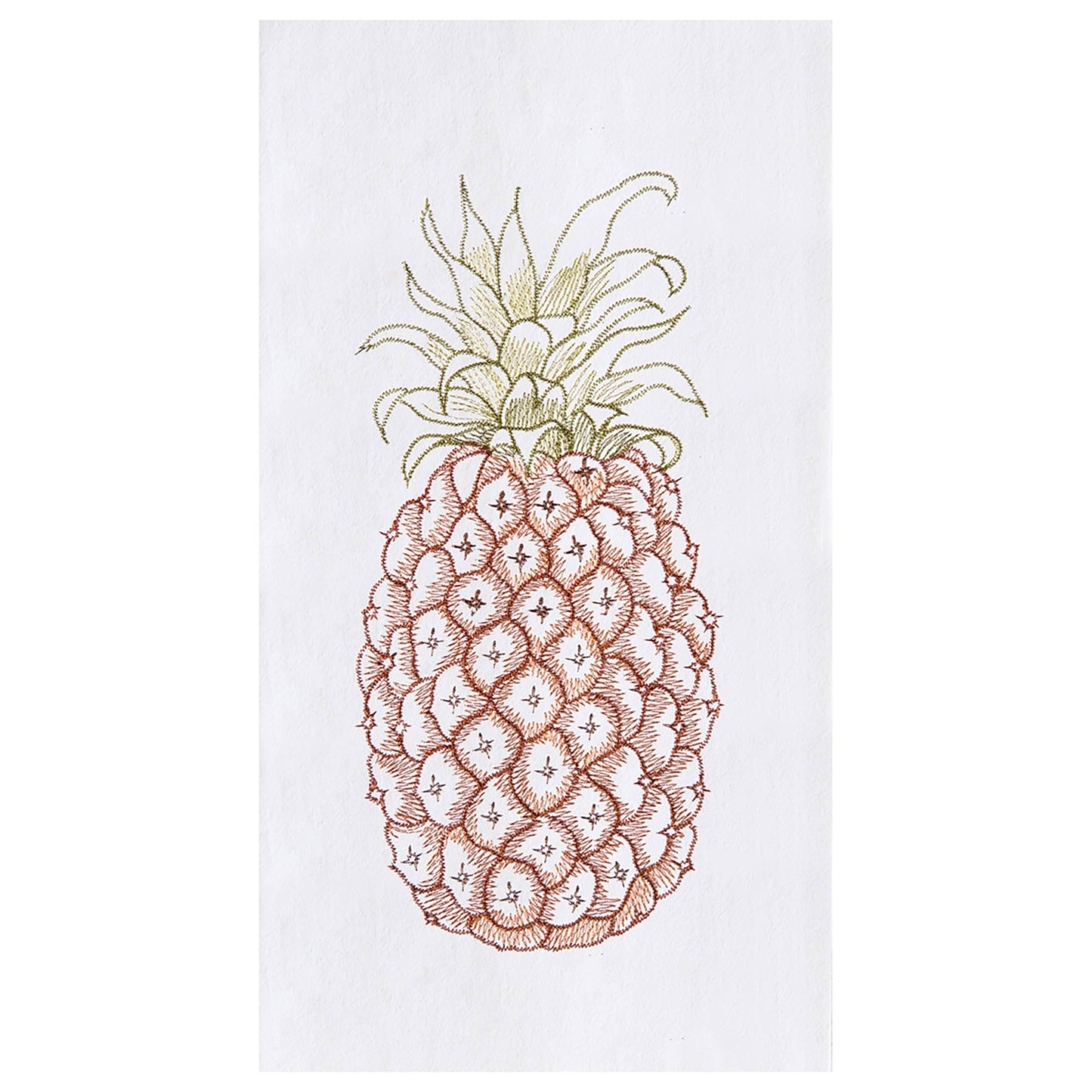 Coastal Pineapple Kitchen Towel