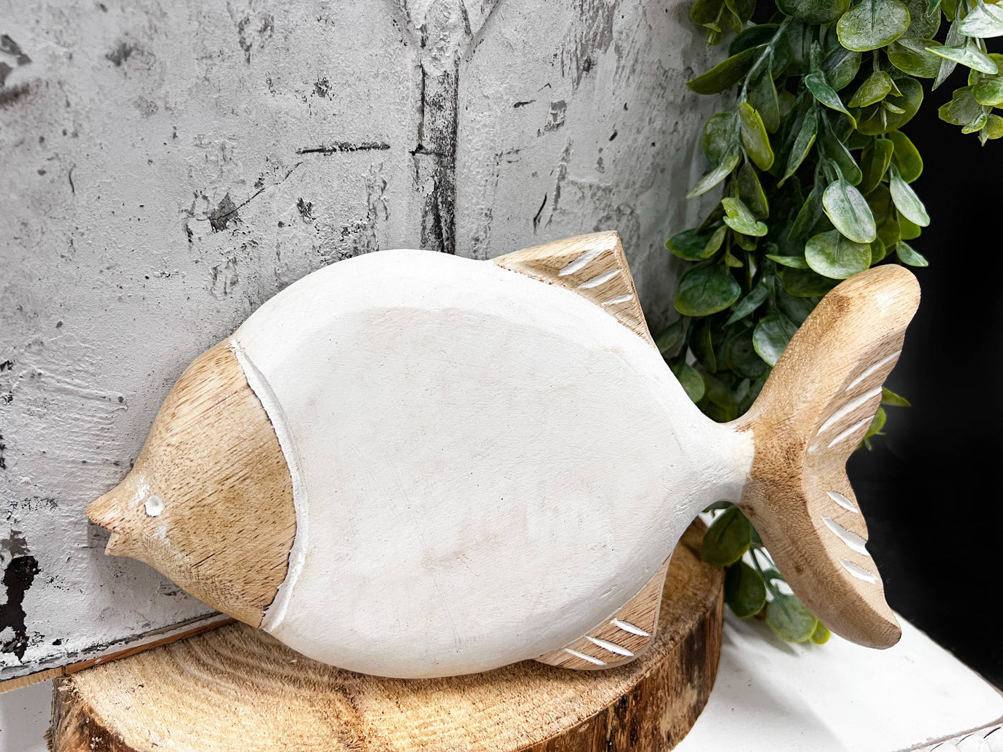 White Wooden Fish