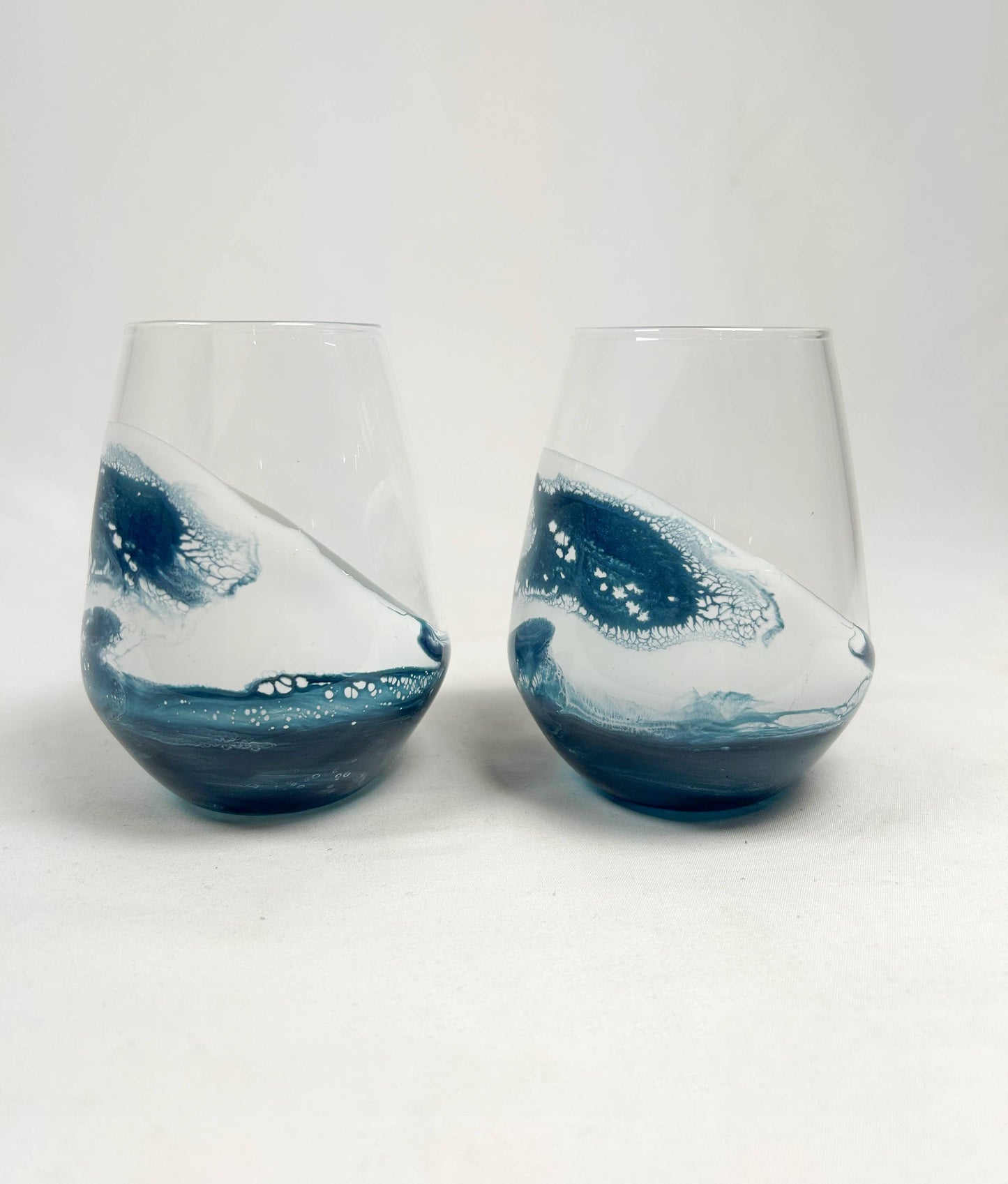 Resin Coated Entertaining Glasses