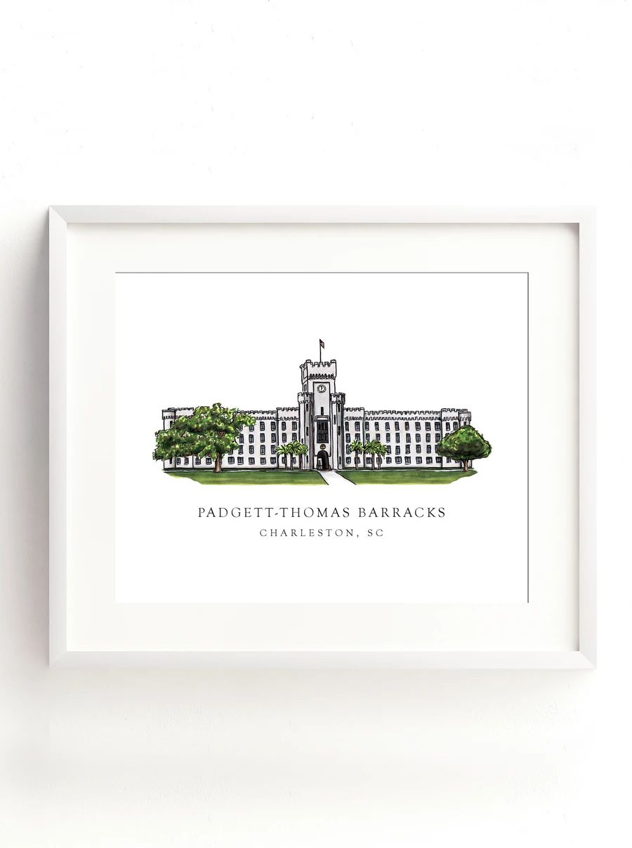 The Citadel College Art Print