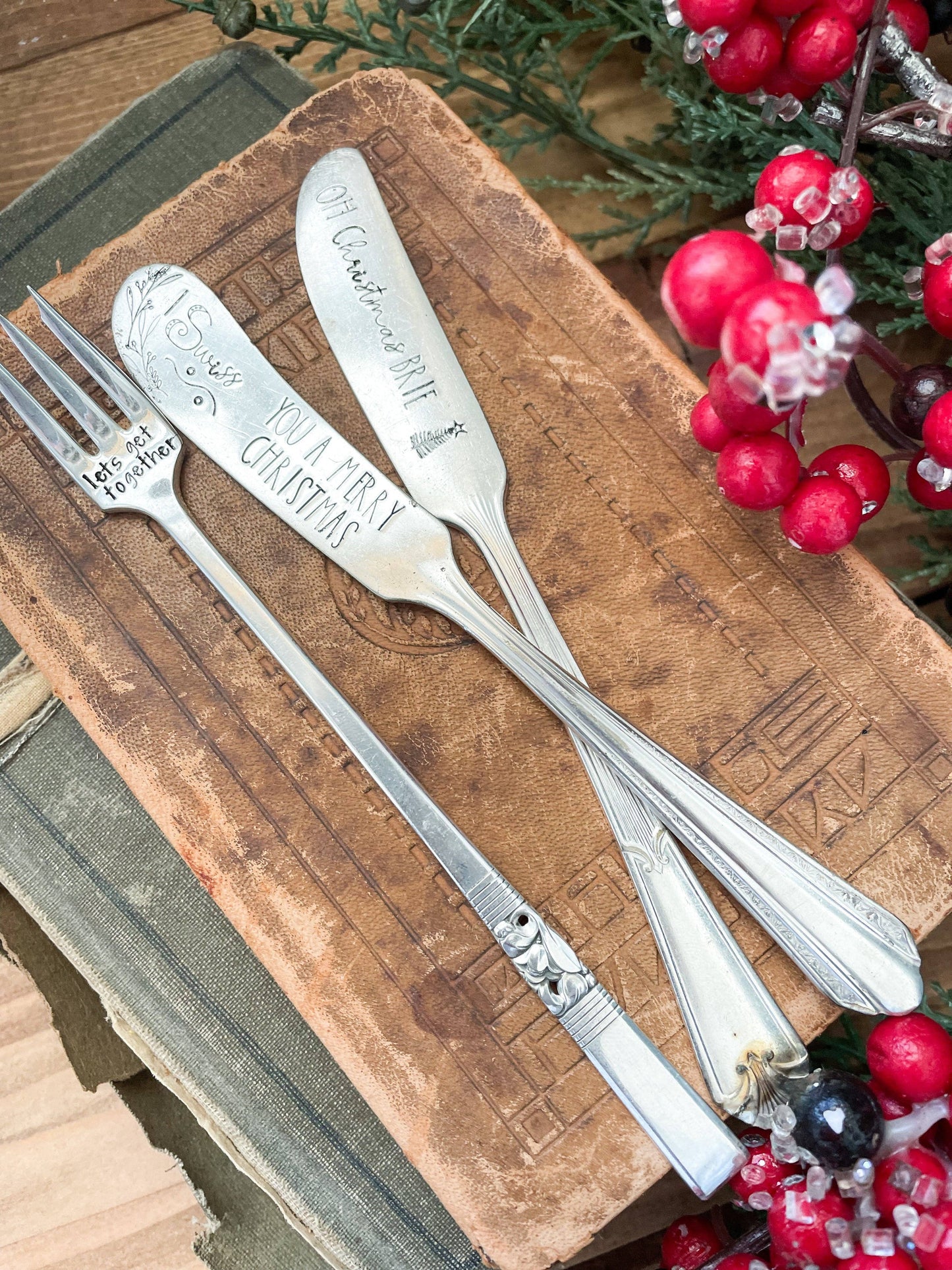 Holiday Charcuterie Spreaders
