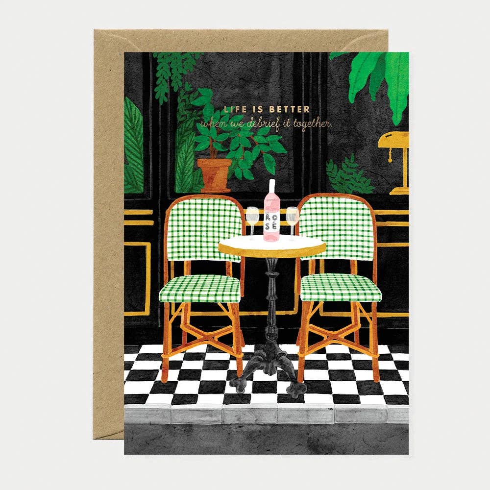 Life is better - debrief - Greeting card