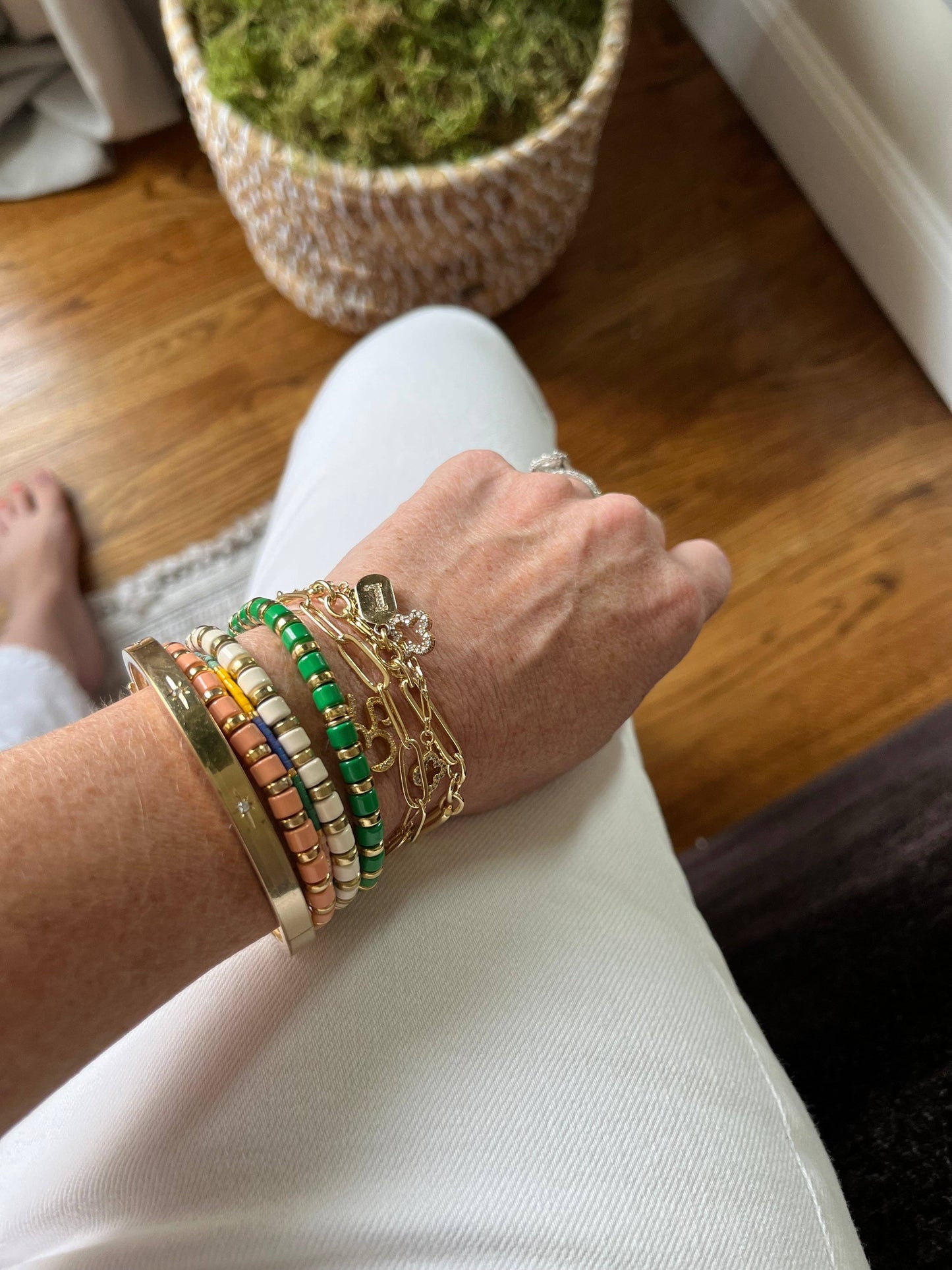 Enamel Stretch Bracelets