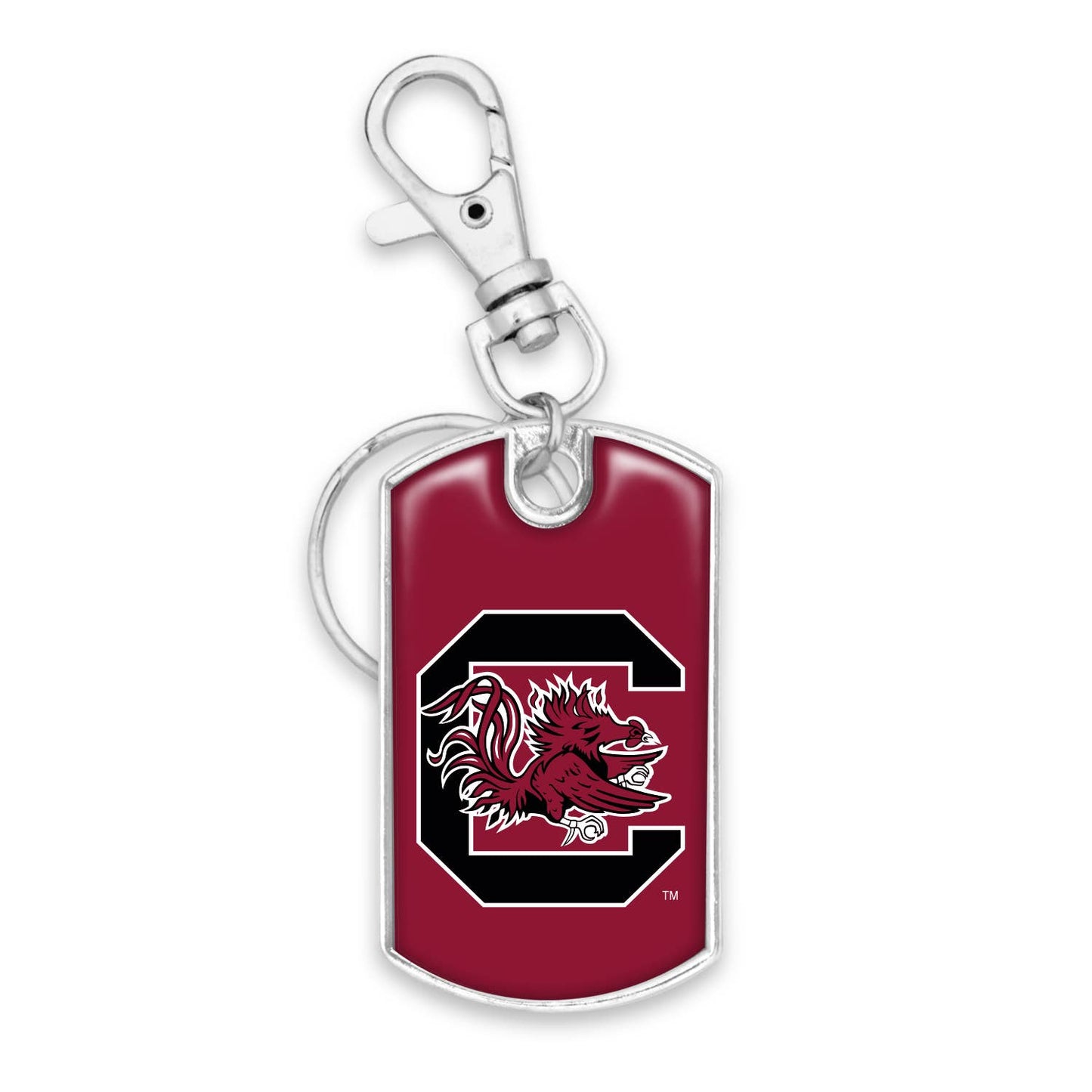 South Carolina Gamecocks Dogtag Key Chain