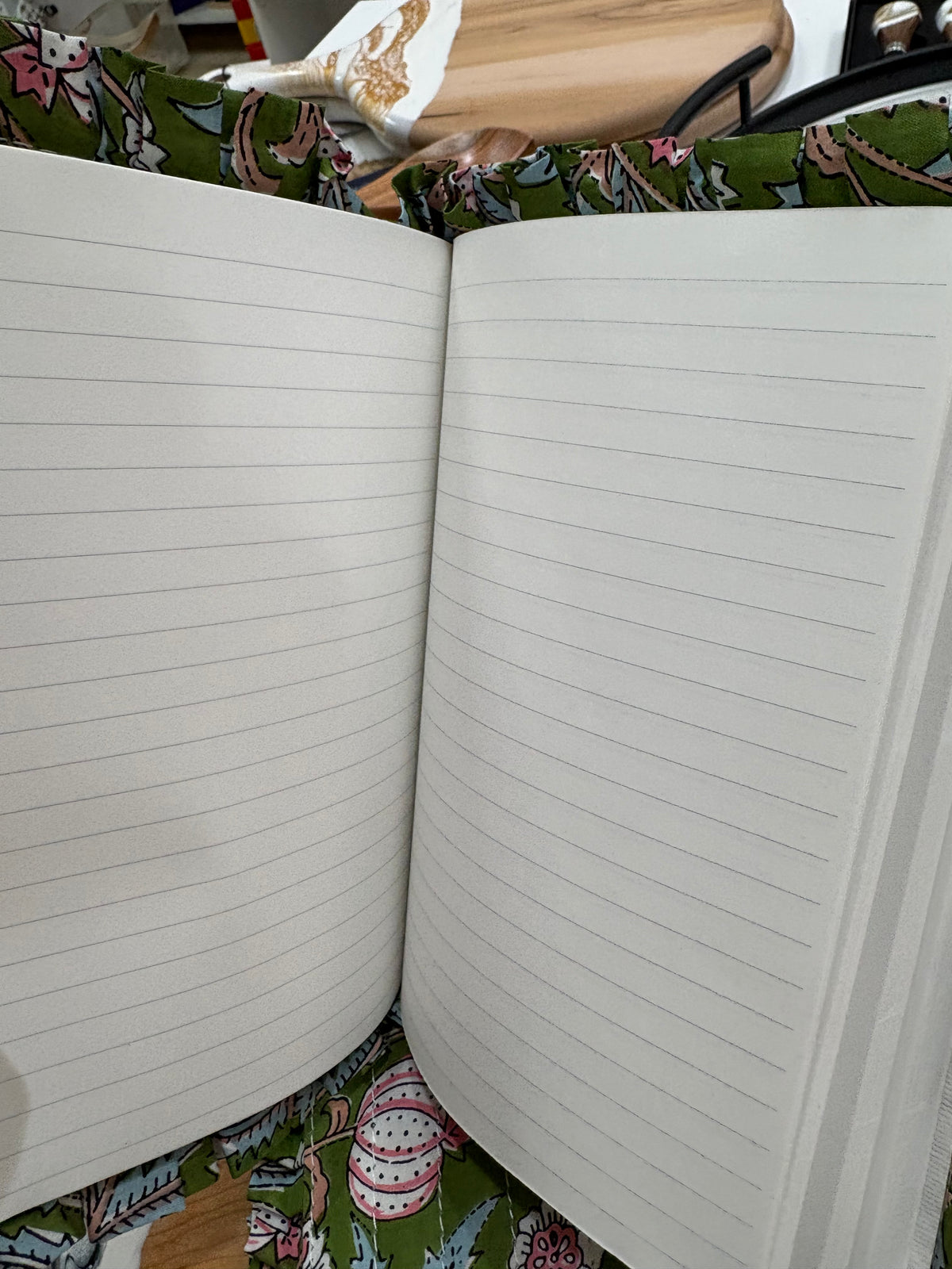 Quilted Floral Notebook