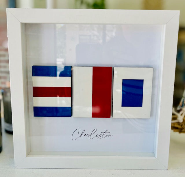 Nautical Alphabet Sign