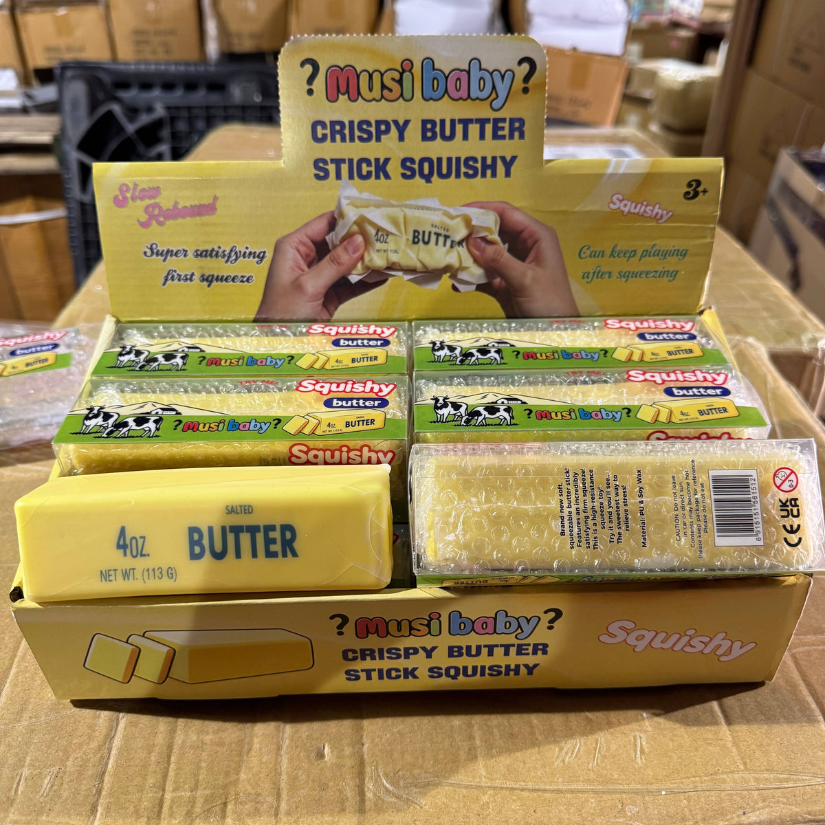 Crispy Crackling Butter 4oz Toy