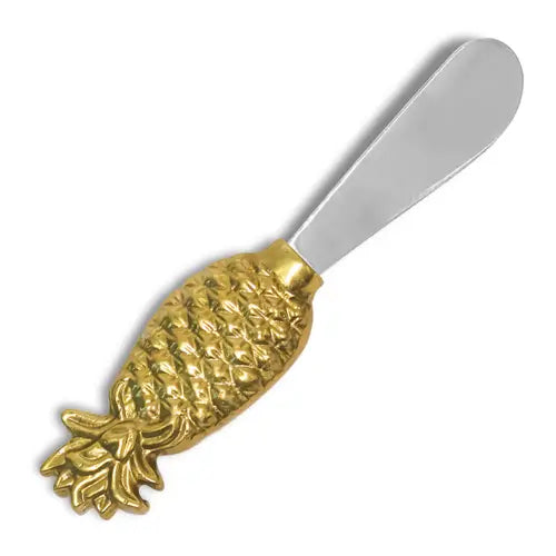 Gold Pineapple Spreader 6"