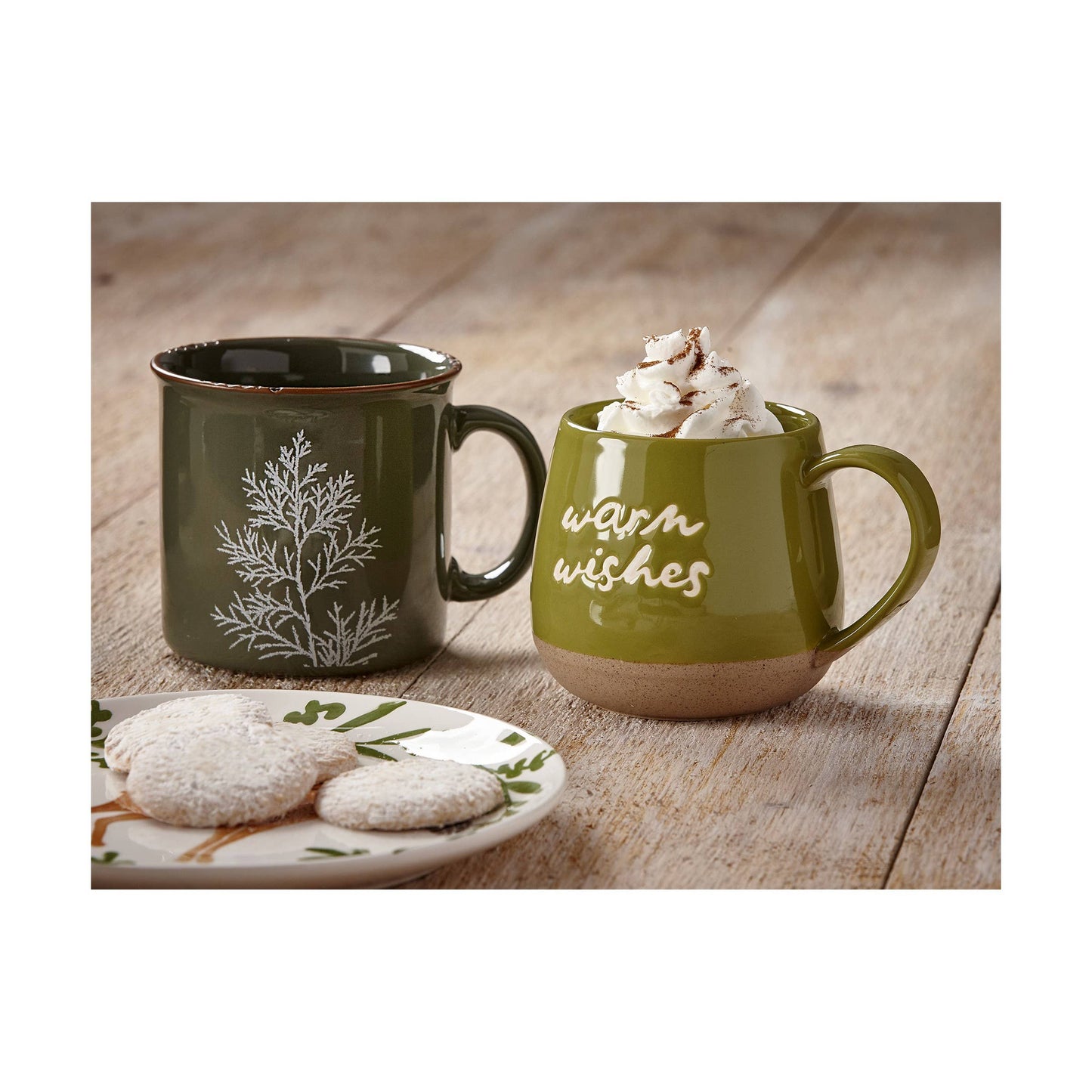 Christmas Warm Wishes Mug - Green