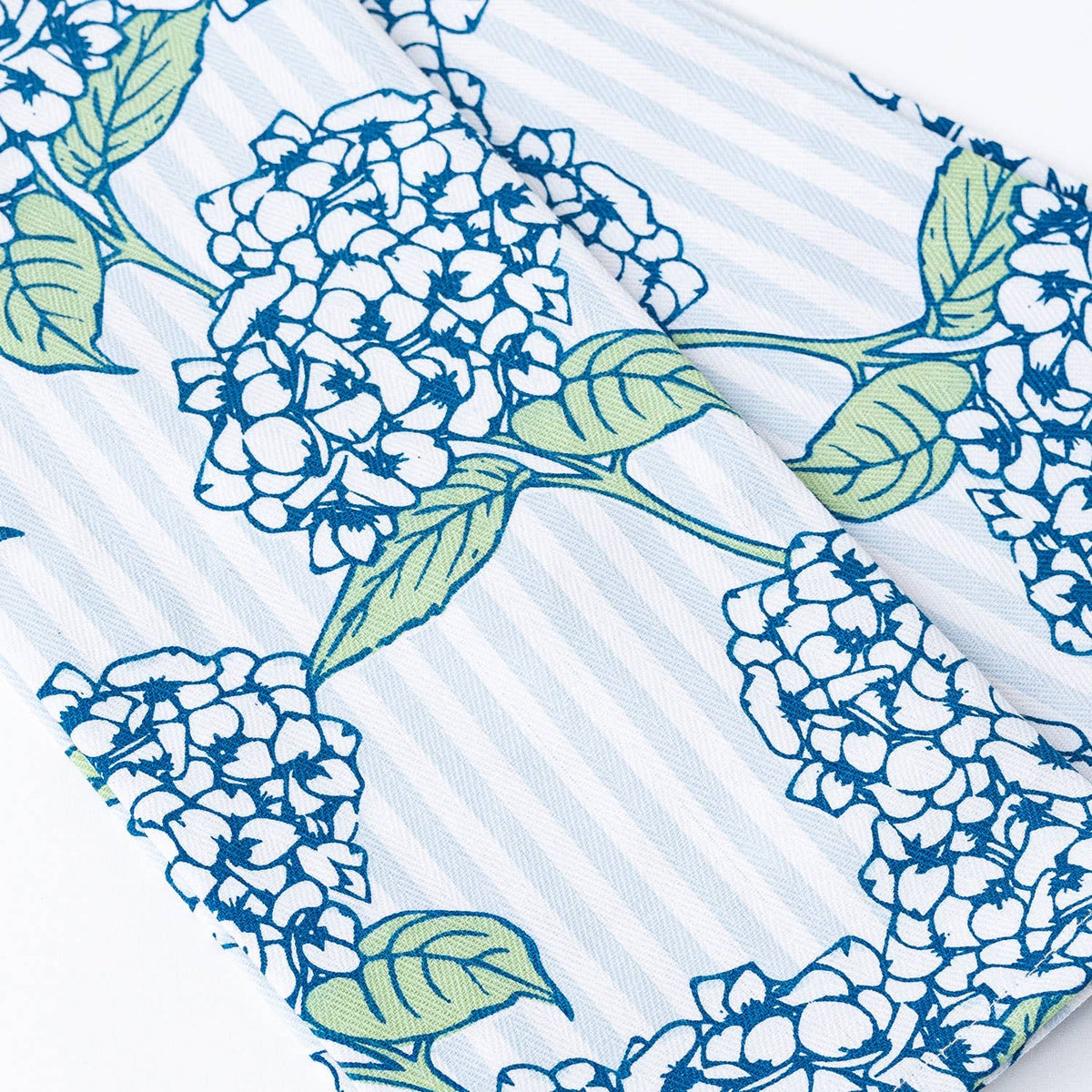 Hydrangea Stem Cotton Kitchen Towel