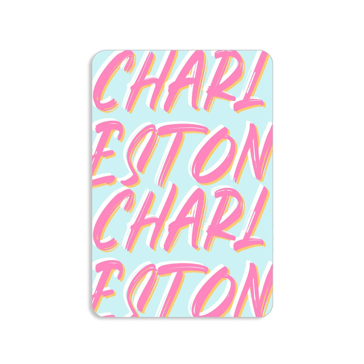 Charleston South Carolina Art Keepsake Card
