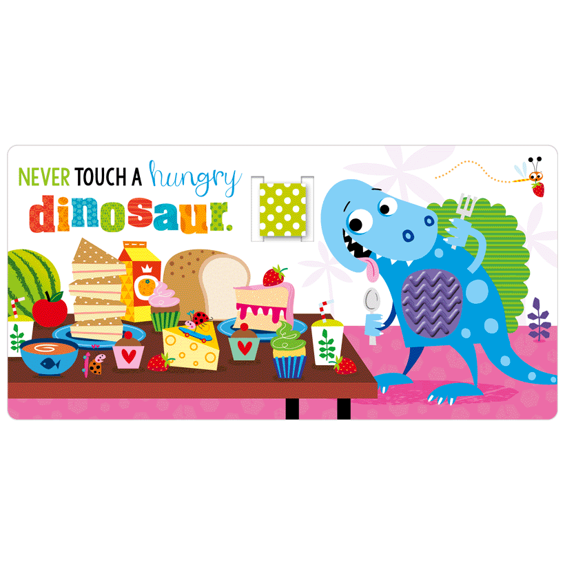 Board Book Never Touch a Dinosaur! Stroller Book
