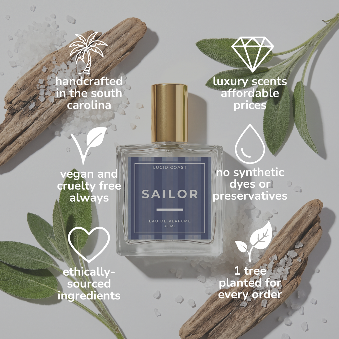 Sailor Perfume | Inspired by J.M. Wood Sage & Sea Salt