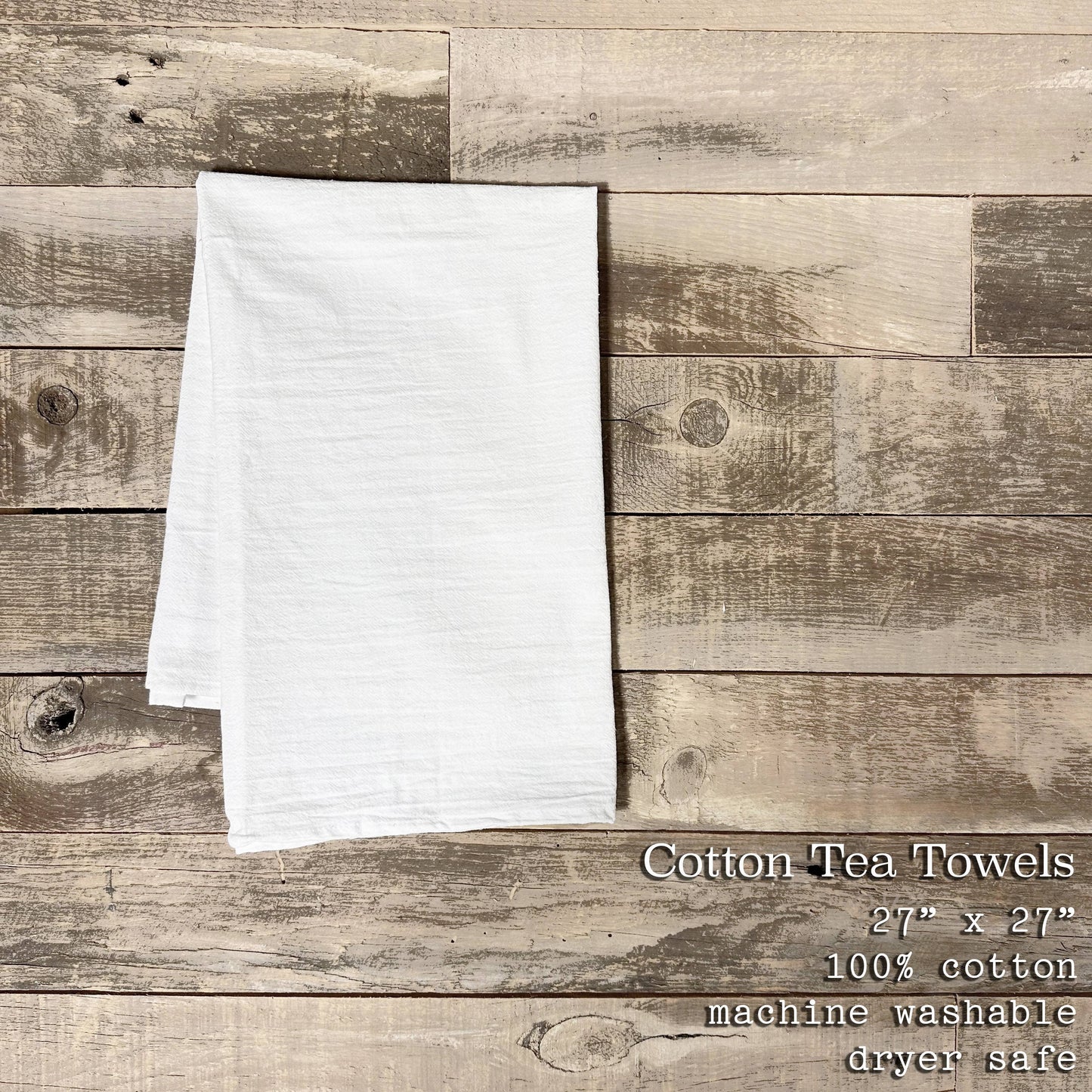 Coastal Pumpkins Cotton Tea Towel