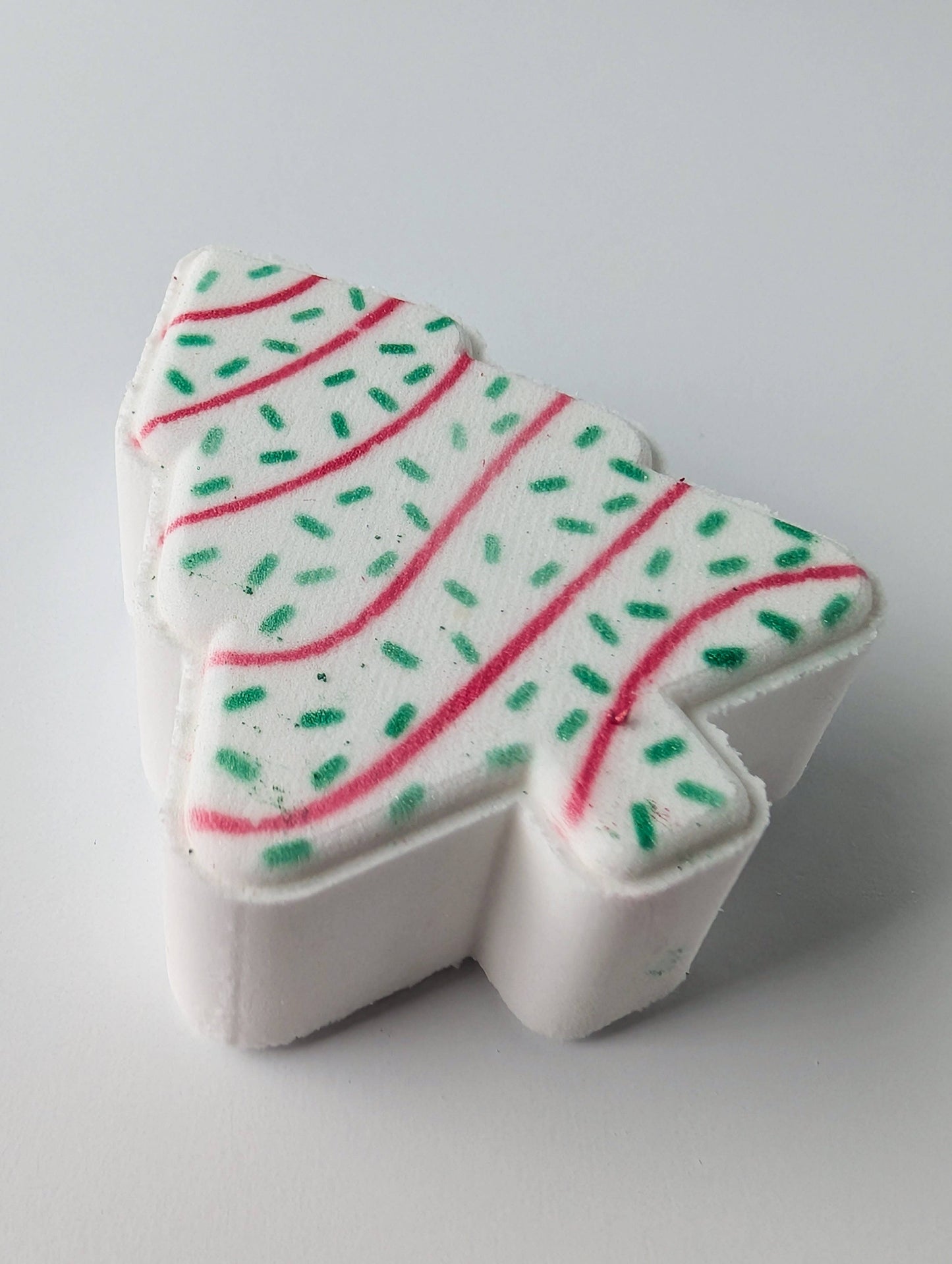 Christmas Tree Cake Bath Bomb